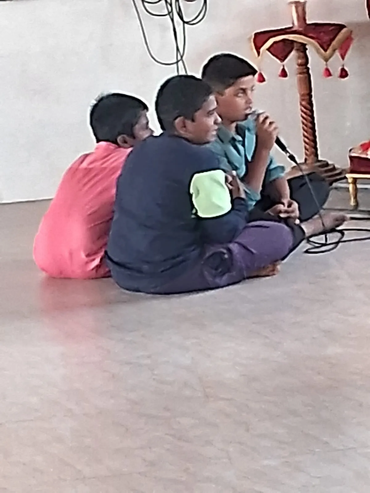 Kuteer students at the Jawaharlal Nehru Planetarium in Bangalore